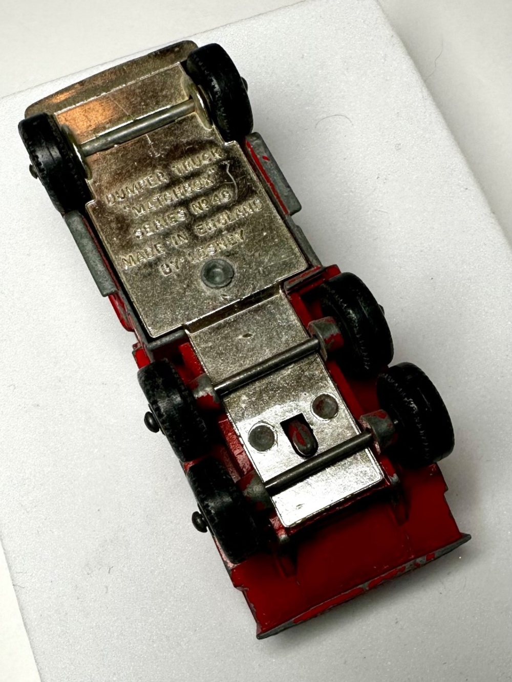 Vintage 1966 Matchbox Lesney No. 48 Dodge Dumper Truck Made in England - Picture 9 of 9